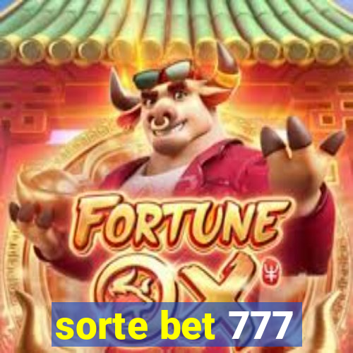 sorte bet 777