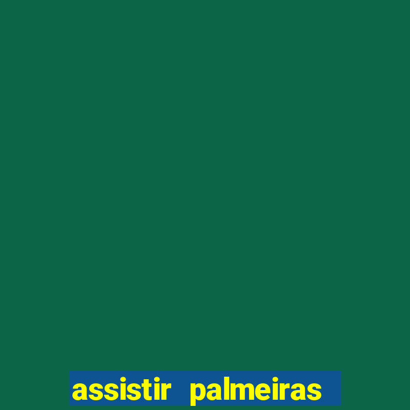 assistir palmeiras futebol play