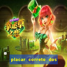 placar correto dos jogos de hoje