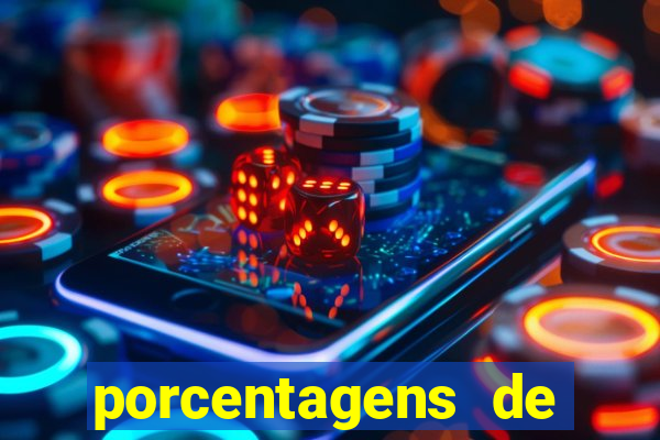 porcentagens de jogos pagantes