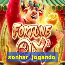 sonhar jogando futebol e fazendo gol