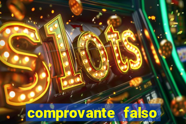 comprovante falso de 50 reais