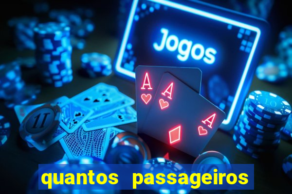 quantos passageiros cabem em um navio de cruzeiro