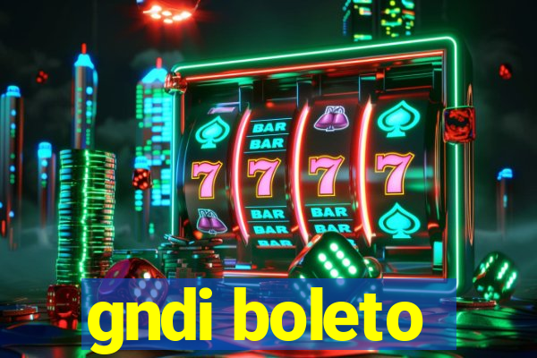 gndi boleto