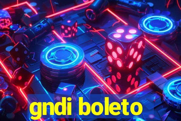 gndi boleto