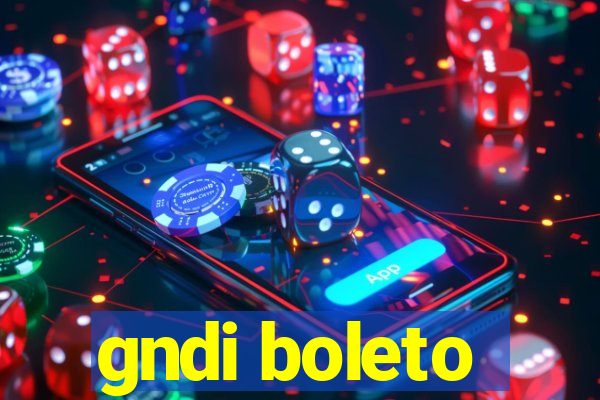 gndi boleto