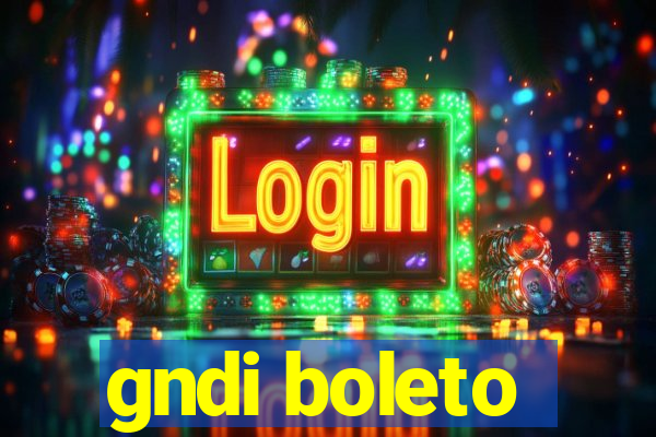 gndi boleto