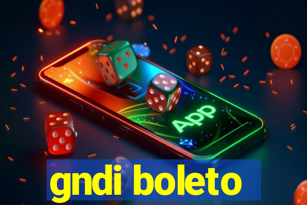 gndi boleto