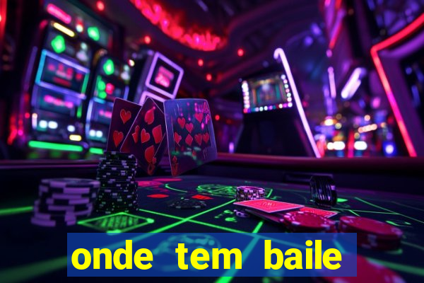 onde tem baile hoje em joinville