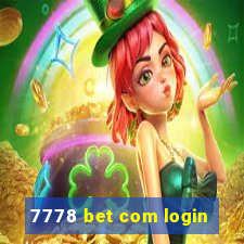 7778 bet com login