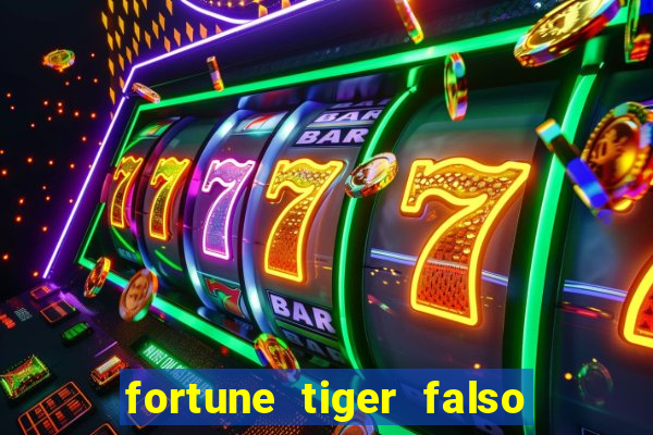 fortune tiger falso para brincar