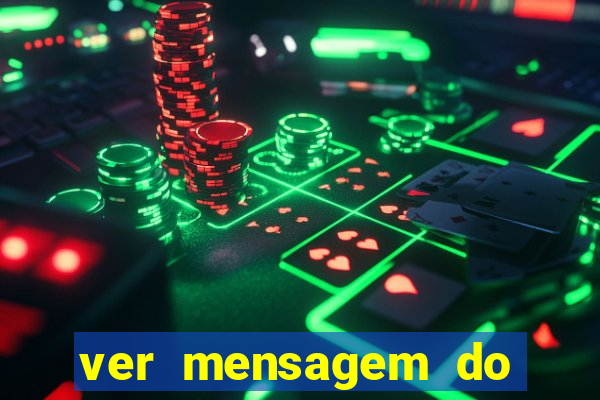 ver mensagem do bingo da amizade