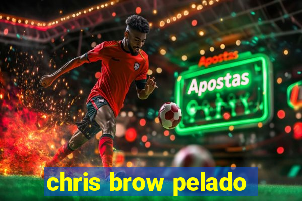 chris brow pelado