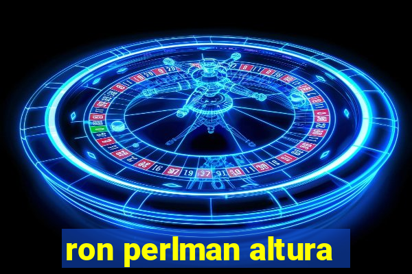 ron perlman altura