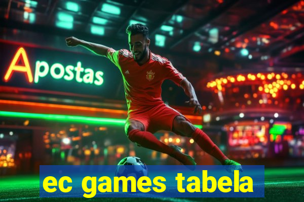 ec games tabela