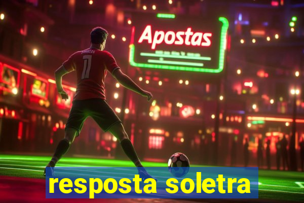 resposta soletra