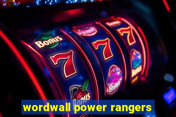 wordwall power rangers