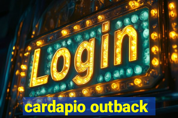 cardapio outback