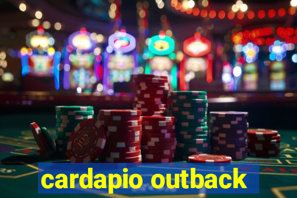 cardapio outback