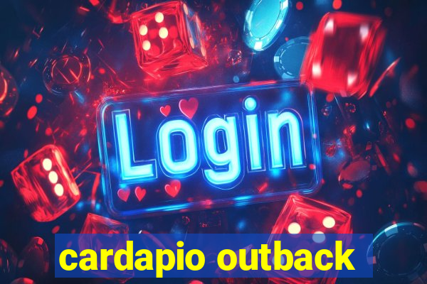 cardapio outback