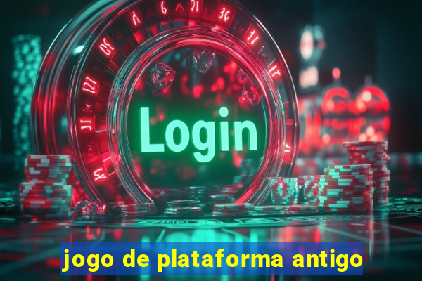 jogo de plataforma antigo