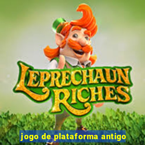 jogo de plataforma antigo