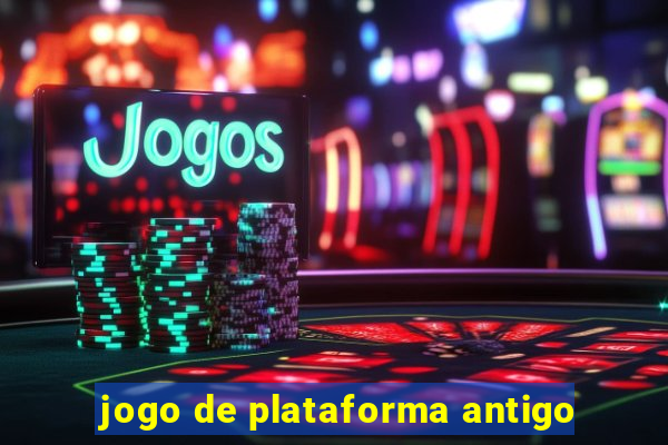 jogo de plataforma antigo