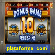 plataforma com bonus de cadastro saque free