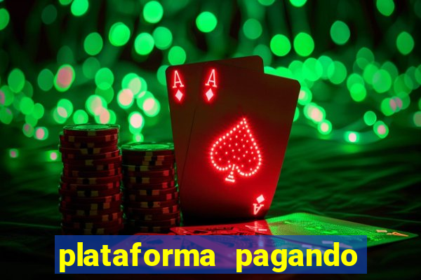 plataforma pagando bonus no cadastro