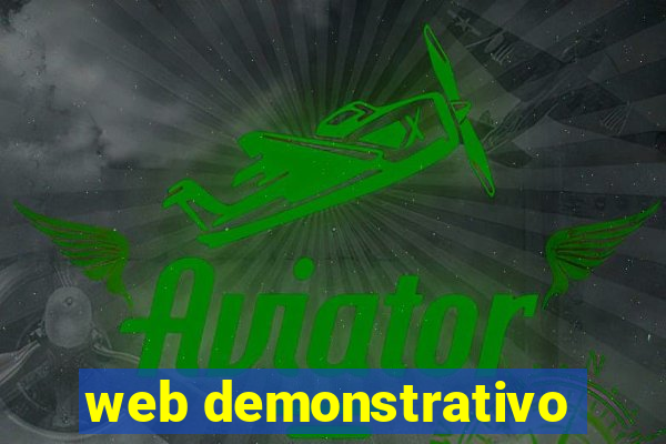 web demonstrativo