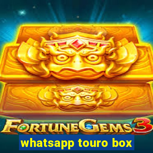 whatsapp touro box