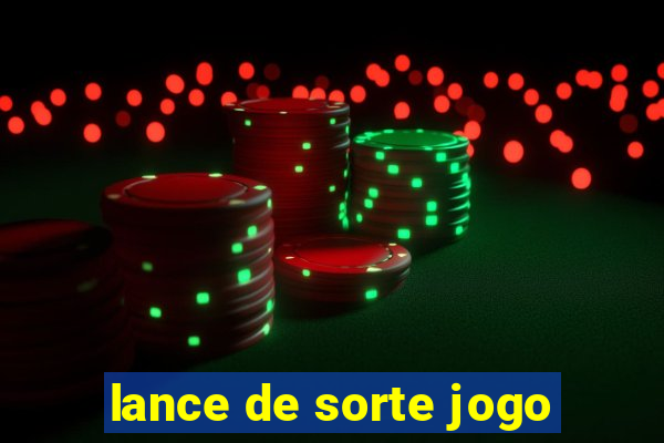 lance de sorte jogo