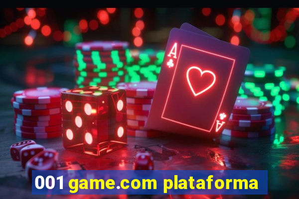 001 game.com plataforma