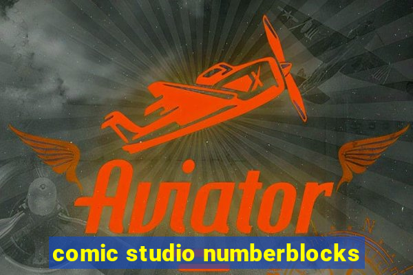 comic studio numberblocks