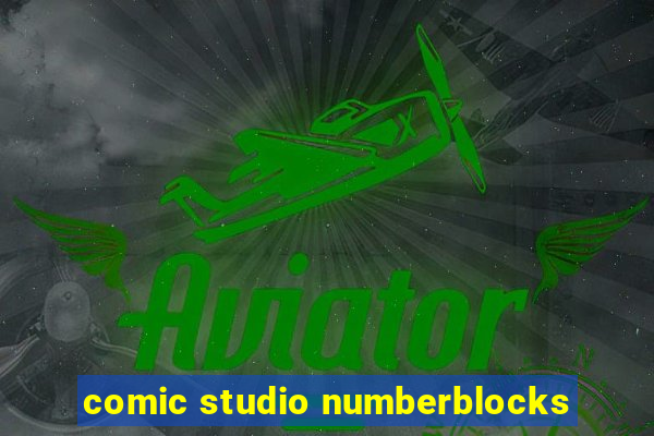 comic studio numberblocks