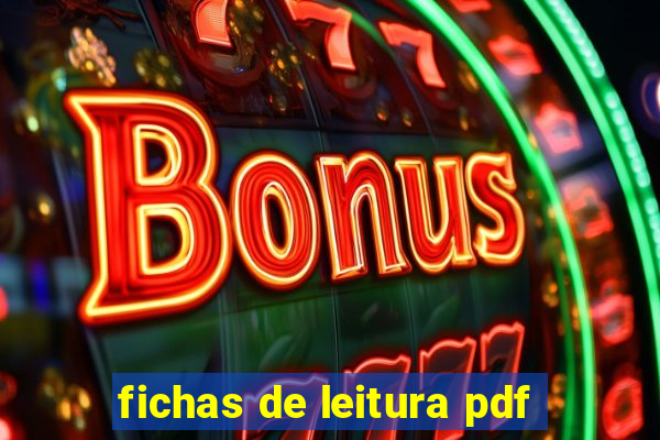 fichas de leitura pdf