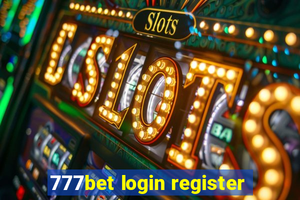 777bet login register