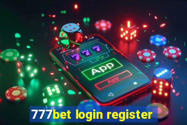 777bet login register