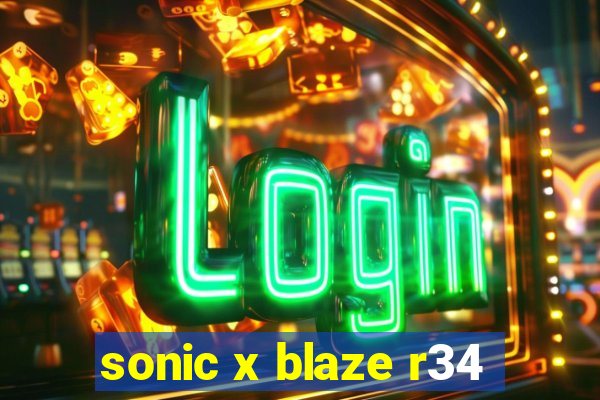 sonic x blaze r34