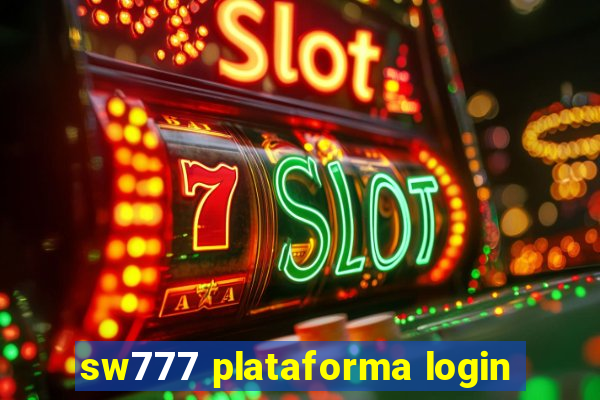 sw777 plataforma login