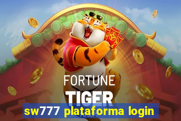 sw777 plataforma login