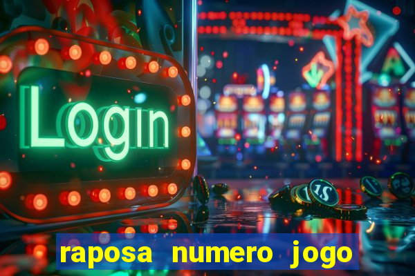 raposa numero jogo do bicho