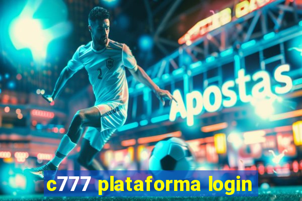 c777 plataforma login