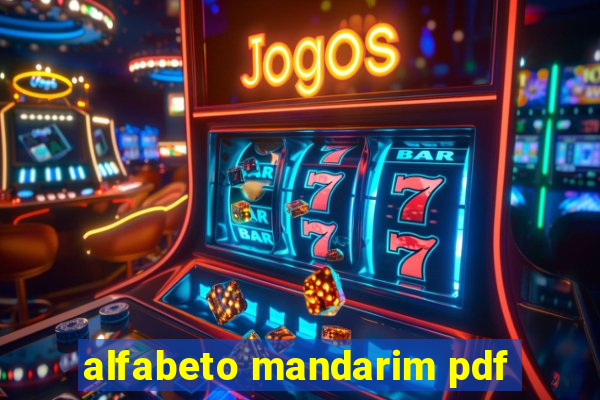 alfabeto mandarim pdf