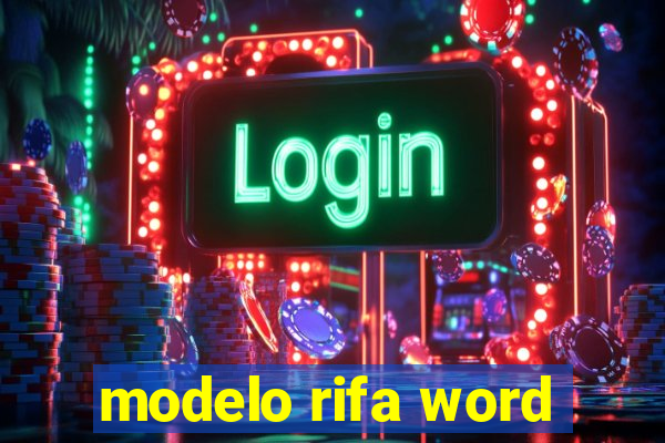 modelo rifa word