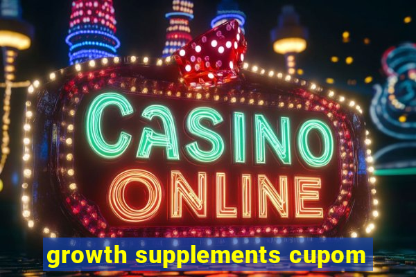 growth supplements cupom