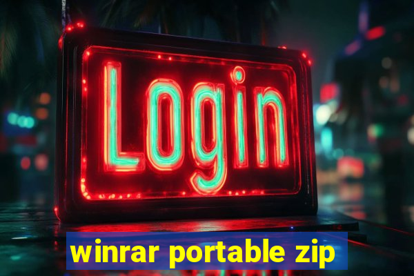 winrar portable zip