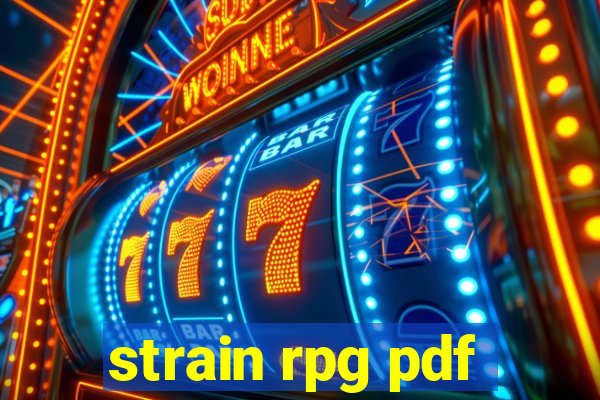 strain rpg pdf