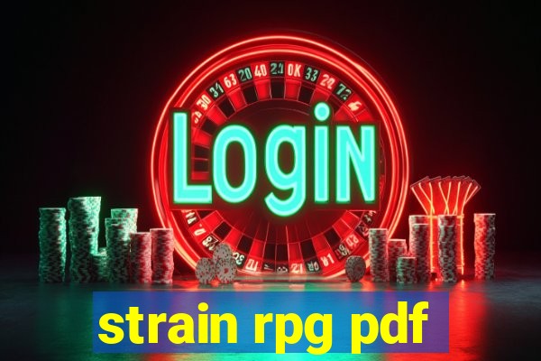 strain rpg pdf