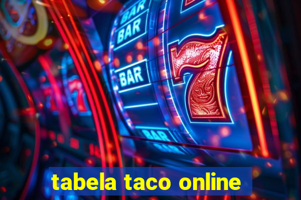 tabela taco online